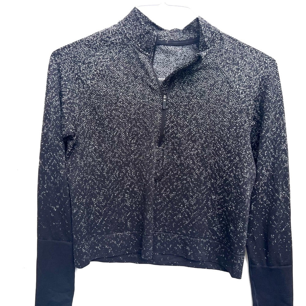 Lululemon rest less quarter zip  shirt long sleeve 8 - Picture 2 of 5